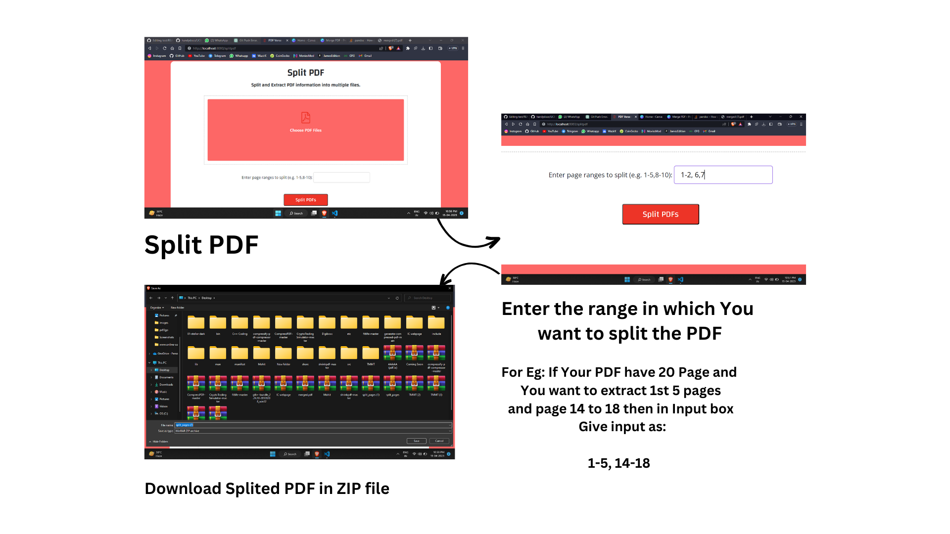 iLovePDF 首页的工具网格布局,每个功能以彩色图标方块呈现-1